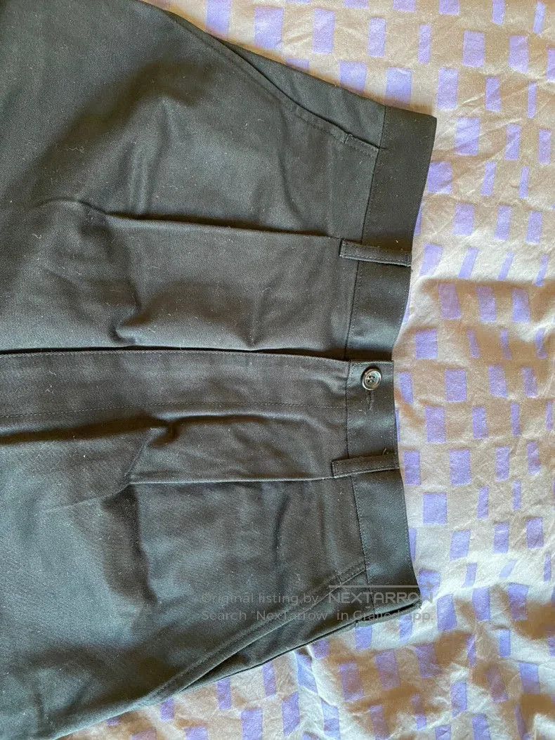 Comme des Garcons CDG Homme Low-Rise Wide-Leg Pants. Size US 32 / EU 48 - 2 Thumbnail