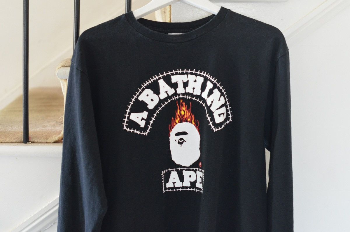 Bape NY 10th Anniversary Travis Scott Long Sleeve Tee
