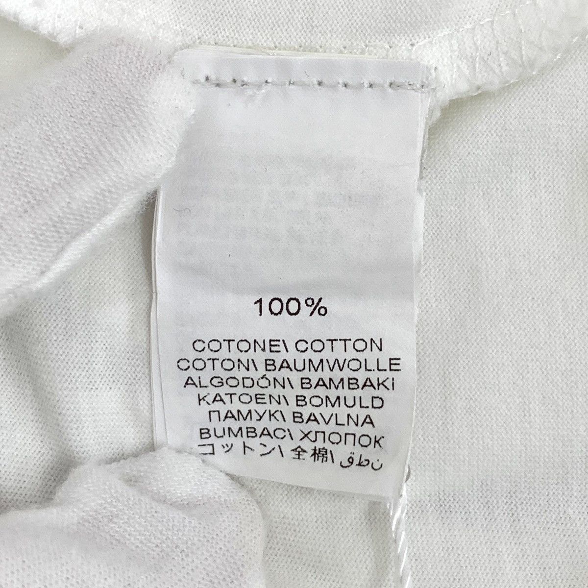 Brunello Cucinelli Brunello Cucinelli White Cotton Short Sleeve T-shirt K26WX Size US S / EU 44-46 / 1 - 6 Thumbnail