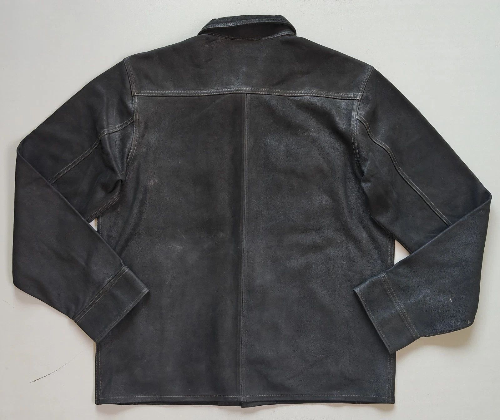 RRL Ralph Lauren Double RLRoughout Suede Work Shirt FTP / 9503 Size US M / EU 48-50 / 2 - 9 Thumbnail