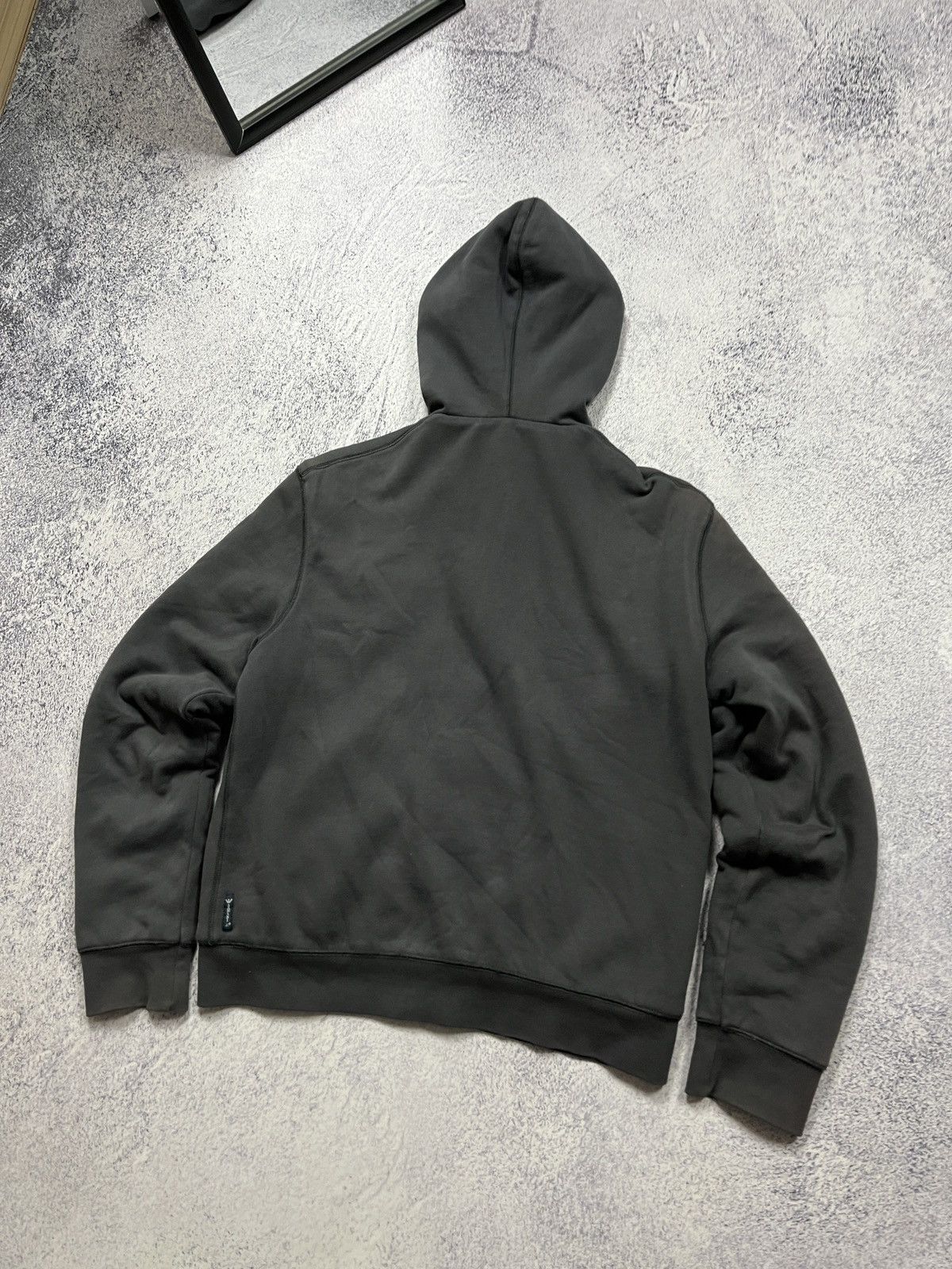 Giorgio Armani × Japanese Brand Armani Jeans Faded Japanese Fur Zip Hoodie Sherpa Jacket Size US M / EU 48-50 / 2 - 16 Thumbnail