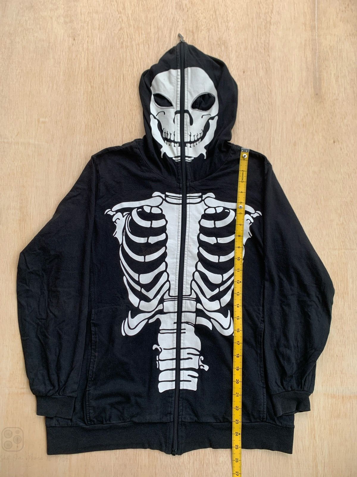 If Six Was Nine × Japanese Brand × Le Grande Bleu (L.G.B.) Eco Junior Poem Skull Ifsixwasnine Lgb style Hoodie Size US M / EU 48-50 / 2 - 12 Thumbnail