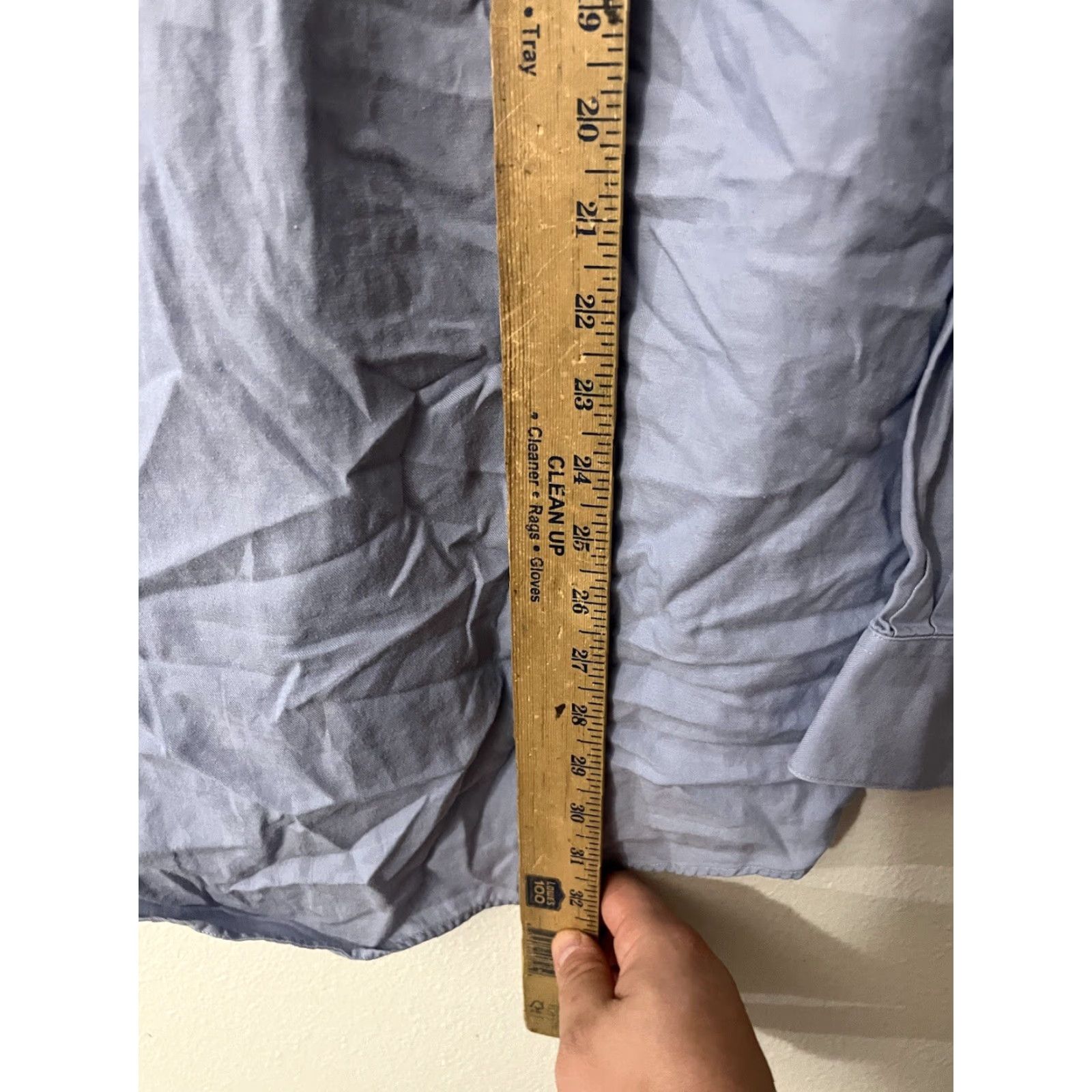 Vintage Calvin Klein Jeans Button-Up Shirt Men Blue Long Sleeve CK Supima Cotton Size M Regular Collar Button-Down Size US M / EU 48-50 / 2 - 4 Thumbnail