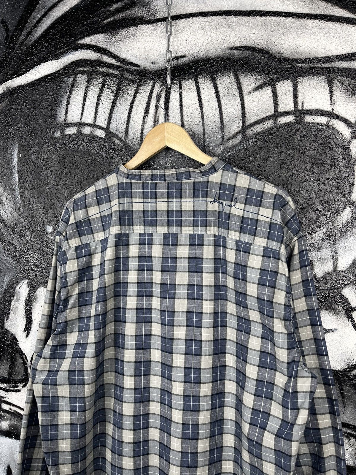 Desigual × Vintage Desigual 1/4 Button Up Shirt Men’s Size 3XL Size US XXL / EU 58 / 5 - 7 Thumbnail