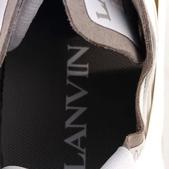 Lanvin Lanvin Flash X White Mesh Low-Top Sneakers - EU40/US10 Size US 10 / IT 40 - 10 Thumbnail