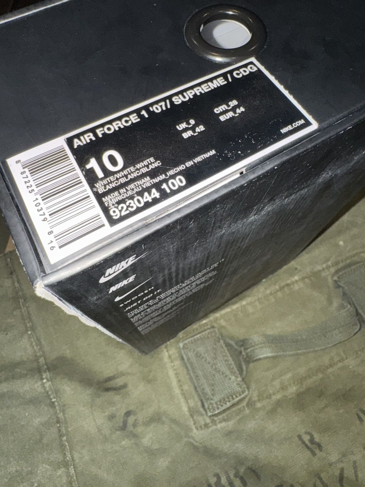 Comme des Garcons SHIRT × Nike × Supreme Nike AF1 Low Supreme CDG *rare* Size US 10 / EU 43 - 11 Thumbnail