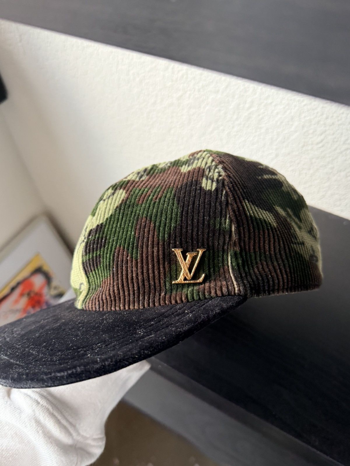 Louis Vuitton Louis Vuitton Camo Adjustable Hat Size ONE SIZE - 3 Thumbnail