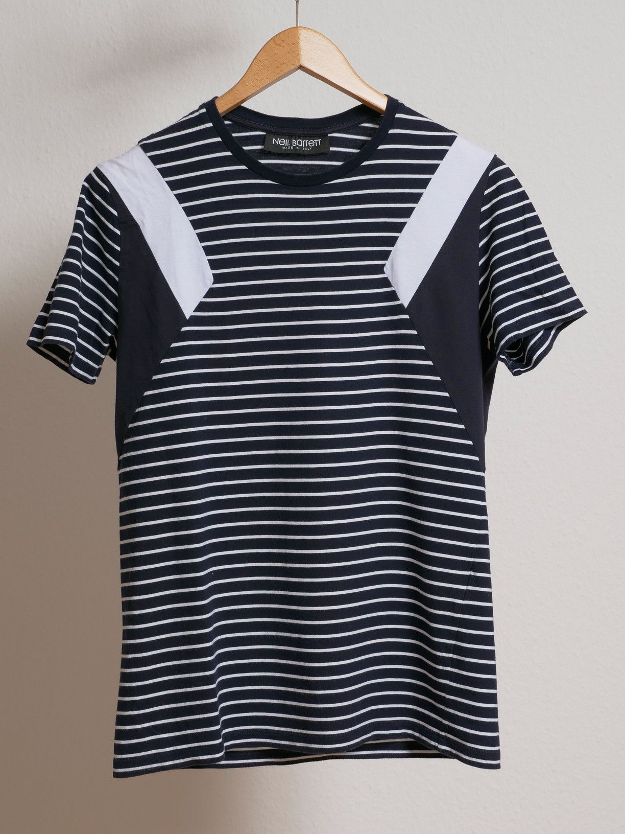 Neil Barrett Neil Barrett Modernist Tee Blue/White M Size US M / EU 48-50 / 2 - 1 Thumbnail