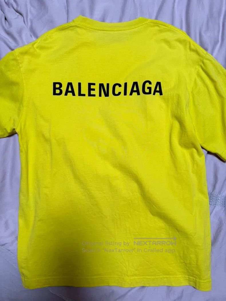 Balenciaga Balenciaga Yellow short-sleeve Size US XS / EU 42 / 0 - 3 Thumbnail