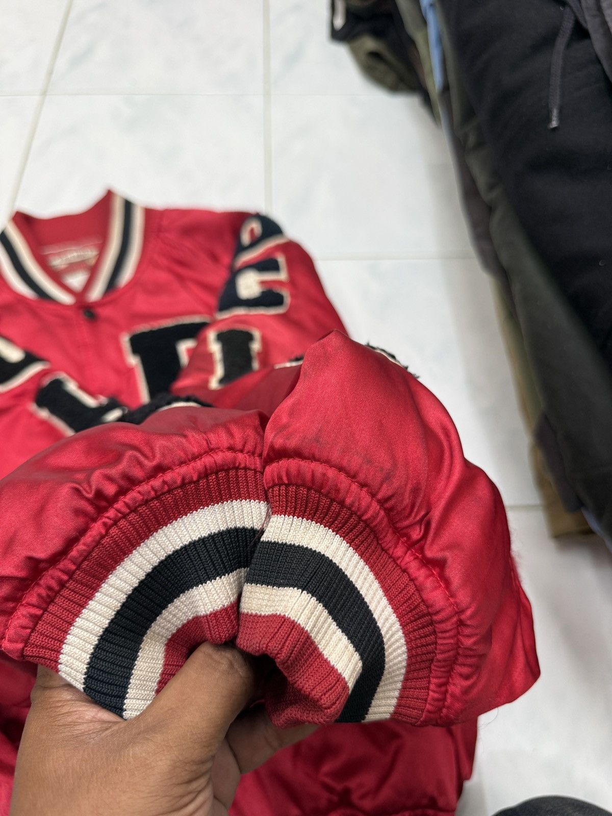 Japanese Brand 🔥🔥💥STEALS DLITES CLUB VARSITY BOMBER JACKET Size US M / EU 48-50 / 2 - 11 Thumbnail