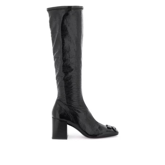 image of Courreges O1S22I1N0424 Heritage Boots In Black, Women's (Size 6)