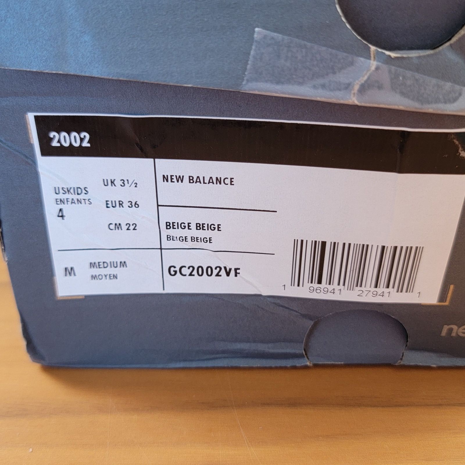 New Balance New Balance 2002R Big Kid 'Moonbeam Frappe' Wm Sz 4 GC2002VF Size US 5.5 / IT 35.5 - 9 Thumbnail
