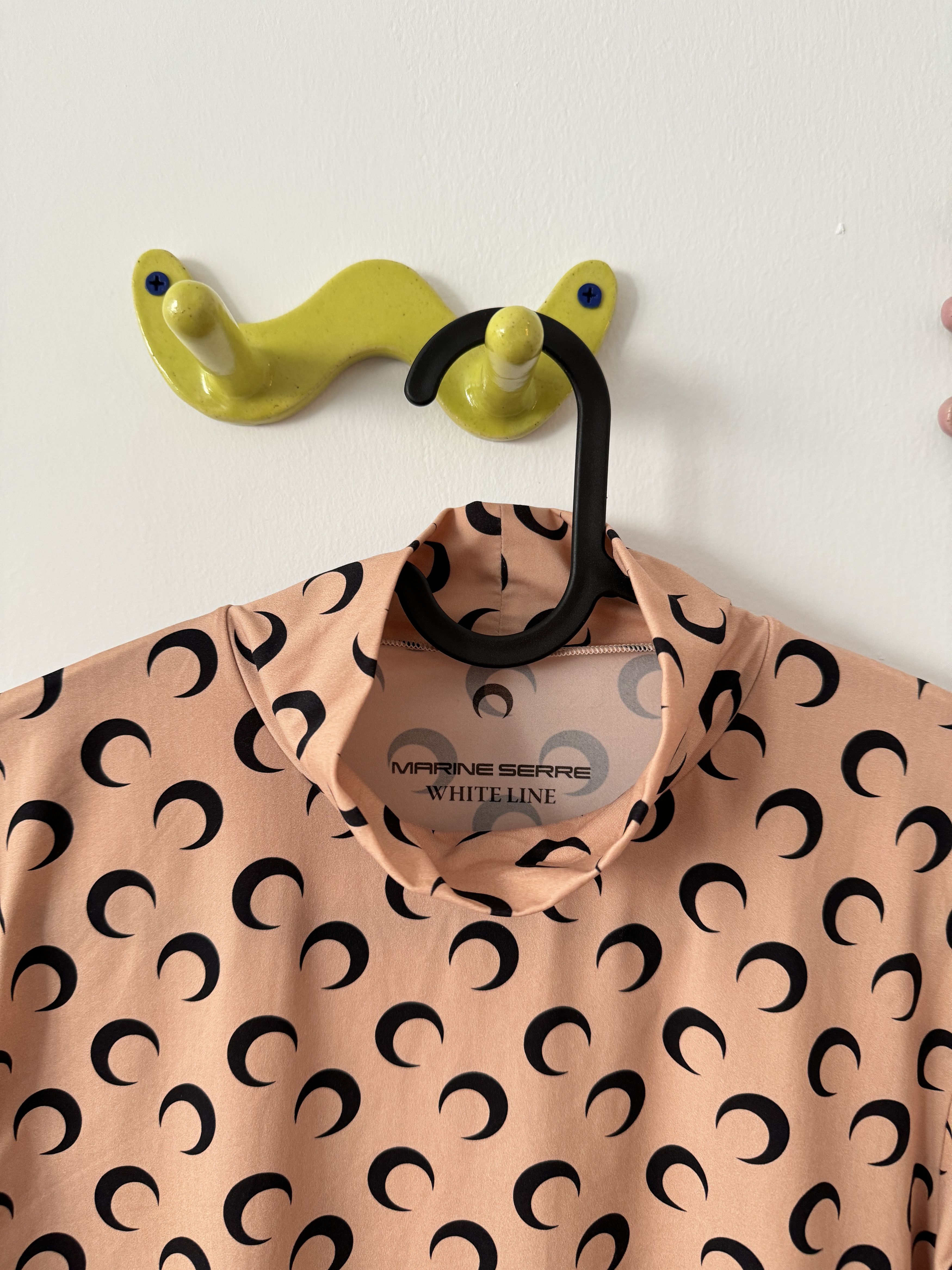 Marine Serre SSENSE Exclusive Tan All Over Moon Turtleneck | Grailed