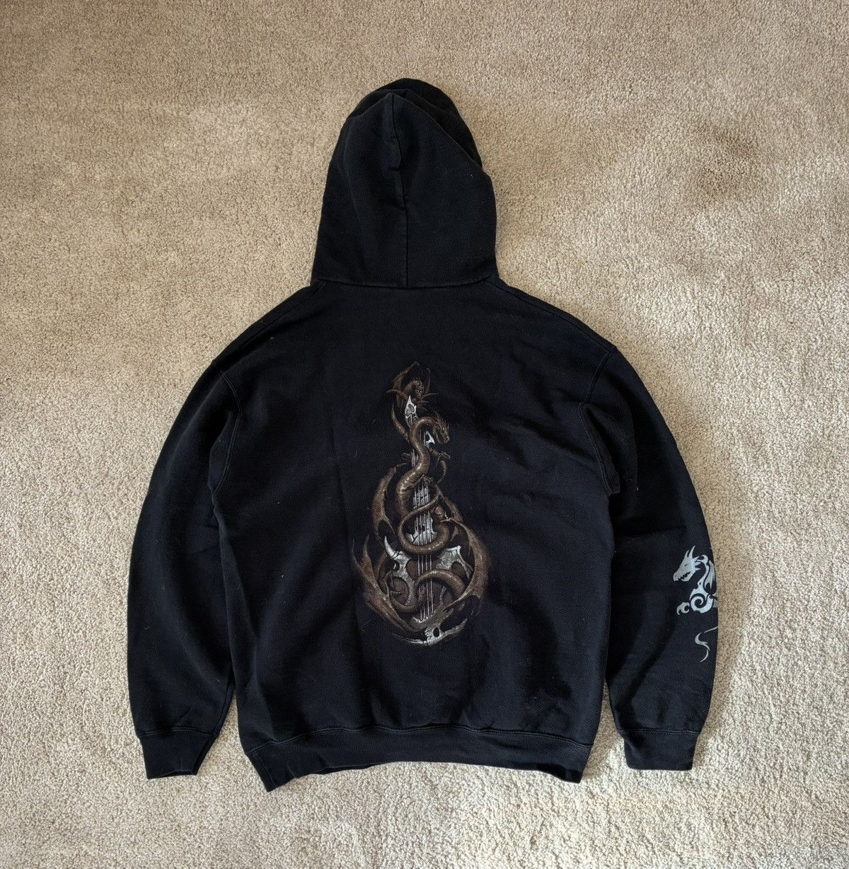 Vintage Vintage Blind Guardian Graphic Boxy 20 Hoodie Size US L / EU 52-54 / 3 - 4 Thumbnail