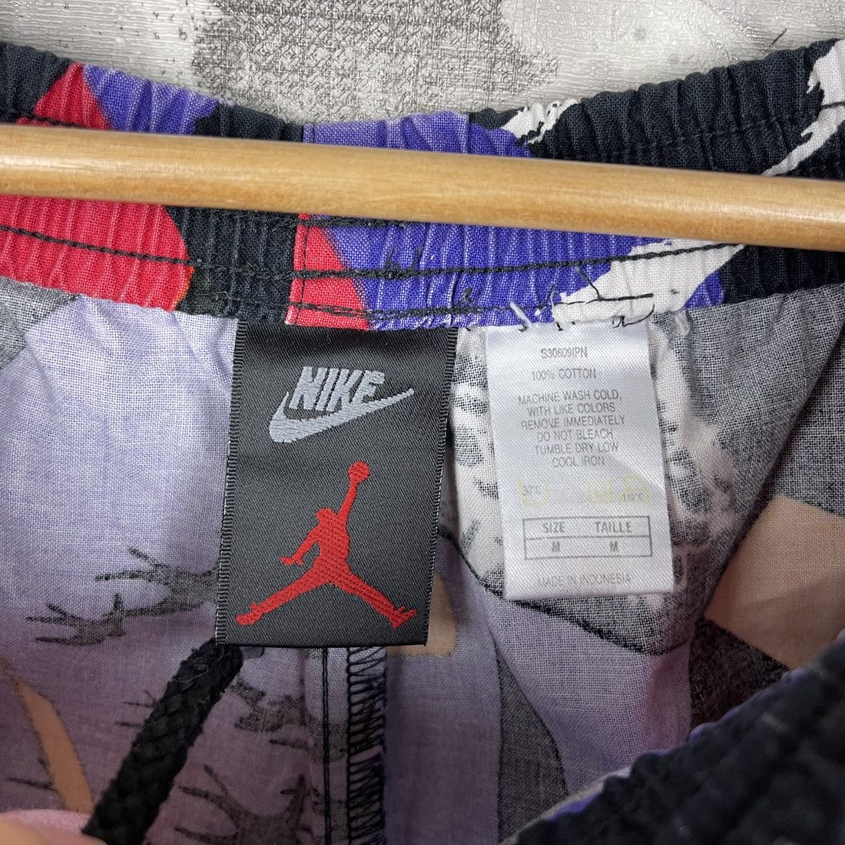 Nike vintage fullprint Jordan shorts 32 M sz rare