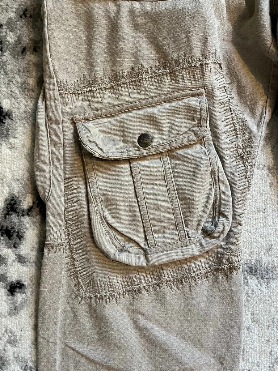 Vintage AW05 Just Cavalli Cargo Gun Pants Size US 37 - 6 Thumbnail