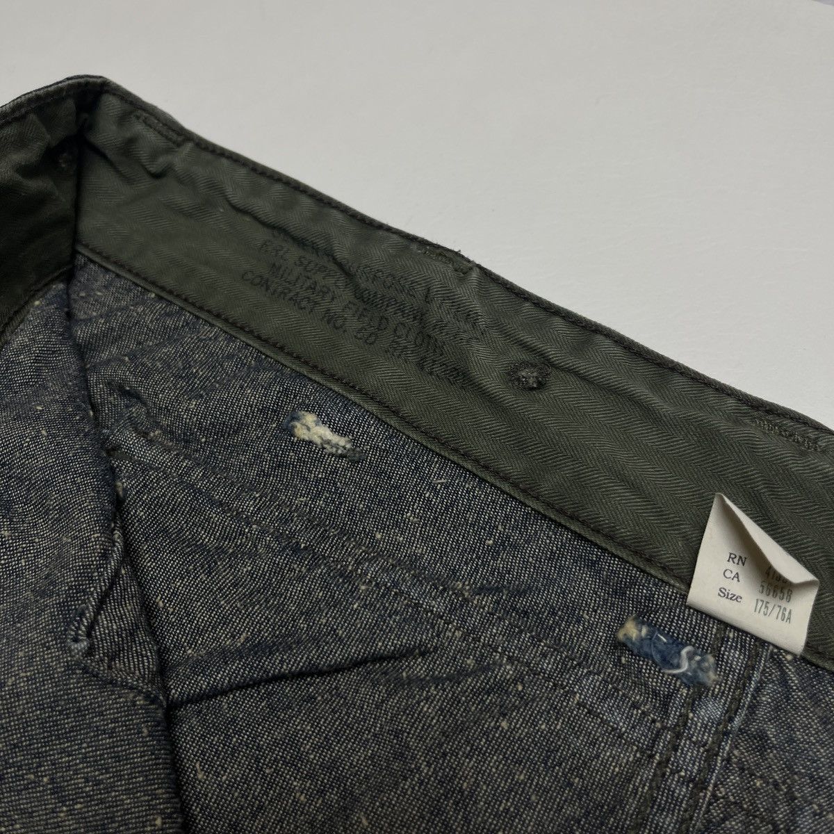 RRL Ralph Lauren Ralph Lauren Double RL Denim Military Monkey Pants Size US 30 / EU 46 - 7 Thumbnail