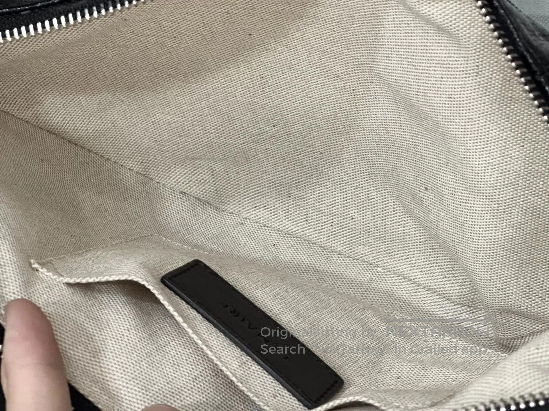 Lemaire Lemaire Small Coated Croissant Crossbody Bag. Size ONE SIZE - 7 Thumbnail
