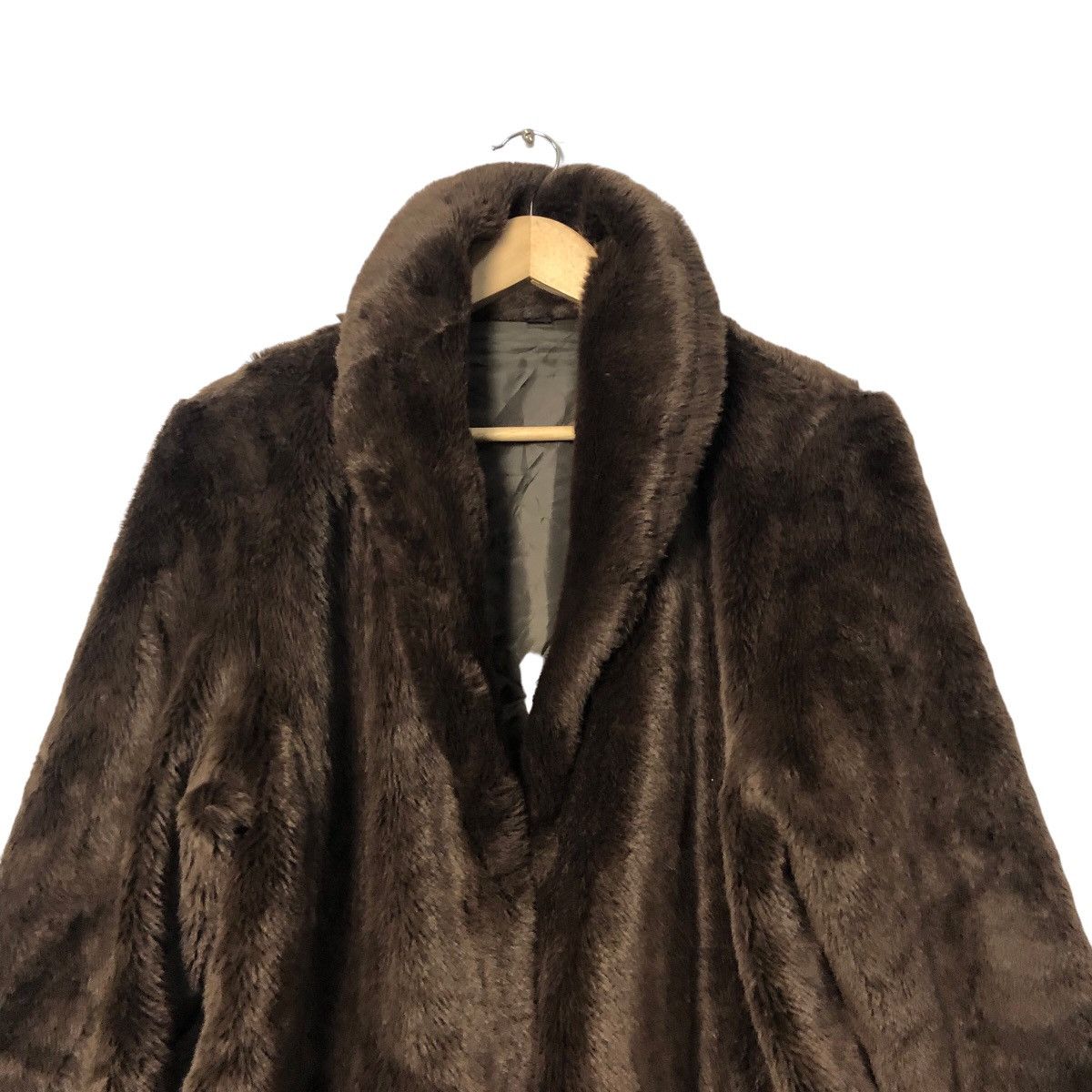 The Unbranded Brand Vintage Unbranded Mink Soft Fur Coat Jacket Size L / US 10 / IT 46 - 4 Thumbnail