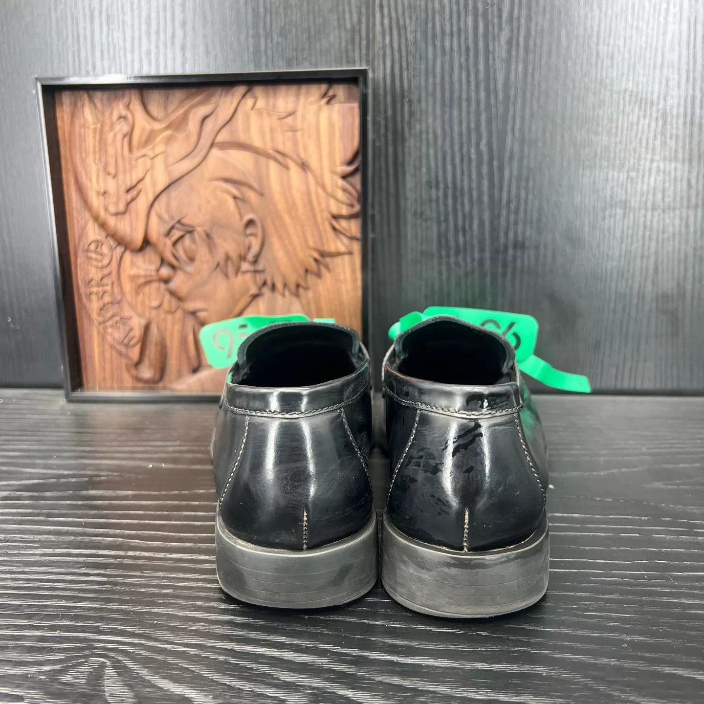 Prada PRADA Leather Glossy Loafer 36.5 New Size US 6 / IT 36 - 8 Thumbnail