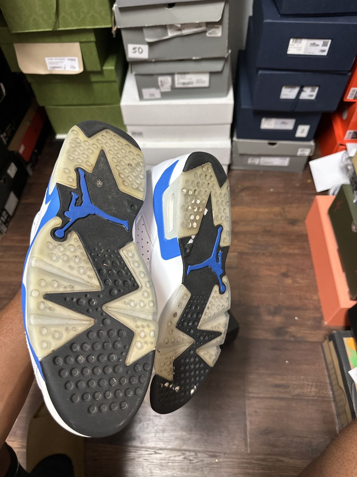 Jordan Brand Jordan 6 Sports blue Size US 12 / EU 45 - 7 Thumbnail