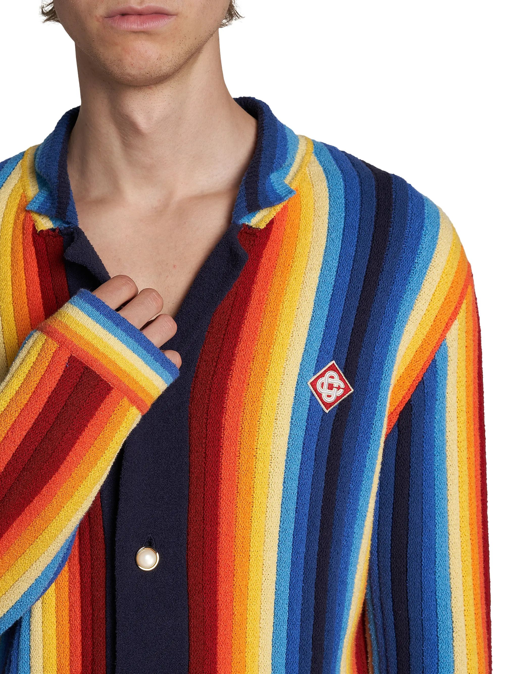 Casablanca os11x0725 Gradient Towelling Effect Jacket in Multicolor Size US XL / EU 56 / 4 - 5 Thumbnail