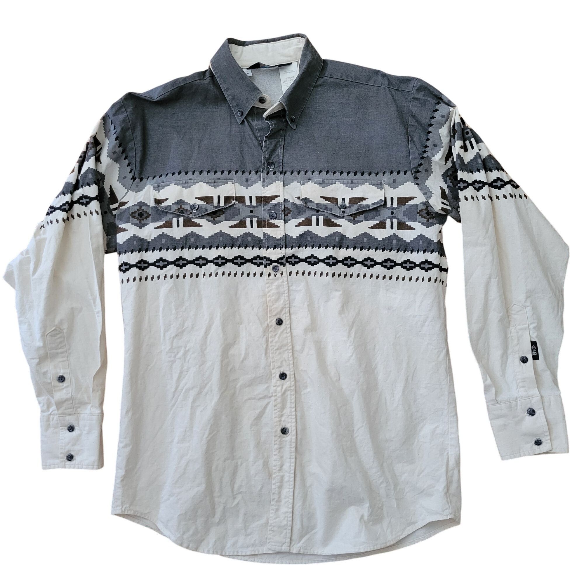 Vintage Panhandle Slim Vintage Brooks Dunn Western Shirt Button Up A Size US XL / EU 56 / 4 - 1 Thumbnail