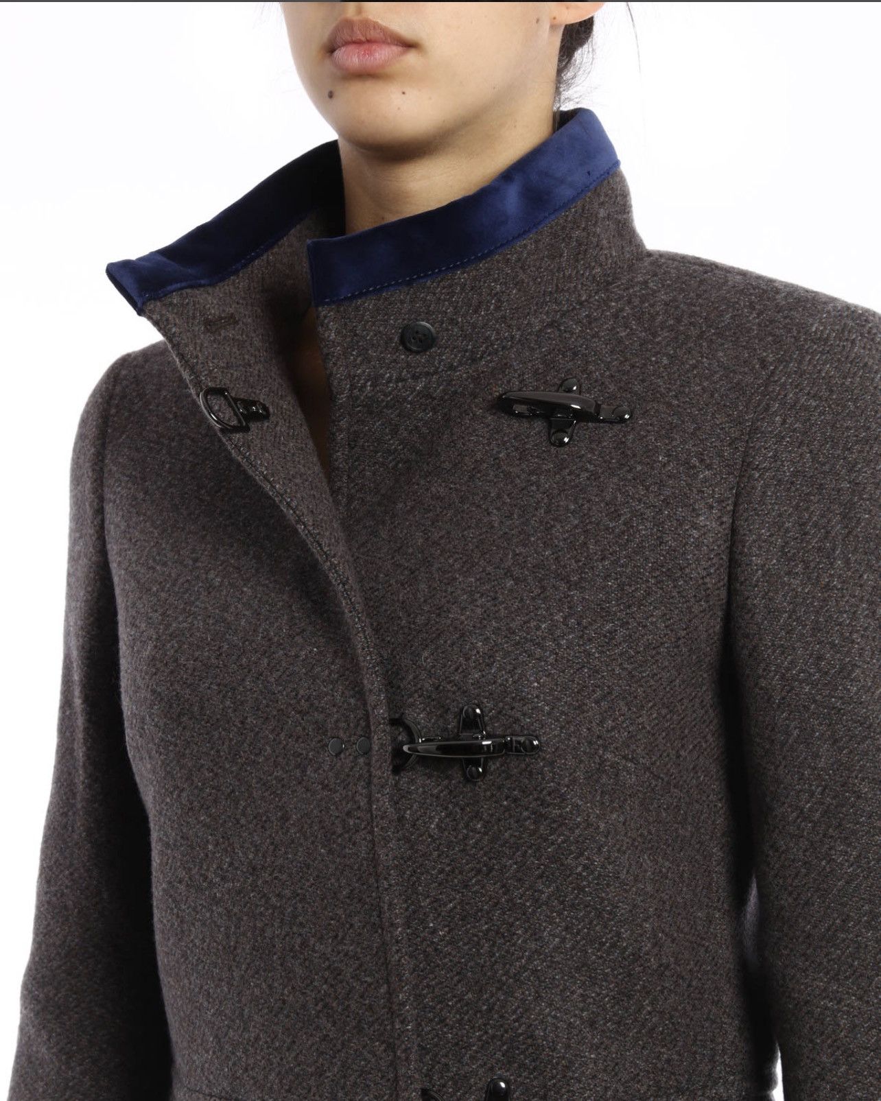 Fay Fay Virginia 3 Ganci Hook Wool Cashmere Coat Jacket Size M / US 6-8 / IT 42-44 - 6 Thumbnail