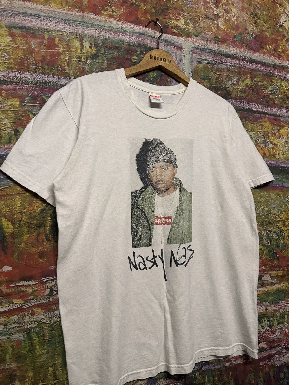 Nas × Supreme Supreme Nasty Nas Tee Size US M / EU 48-50 / 2 - 5 Thumbnail
