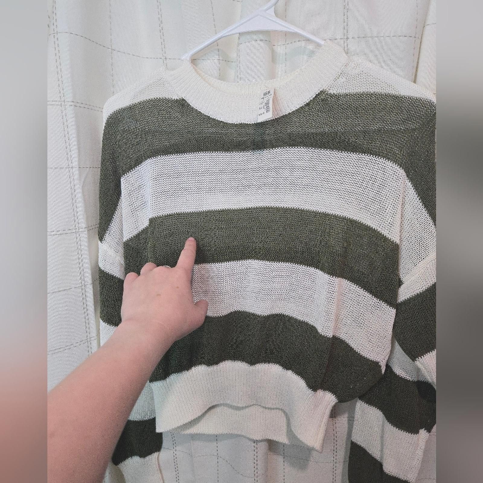 Madewell Madewell Loose-Knit Crewneck Sweater Size XS / US 0-2 / IT 36-38 - 4 Thumbnail