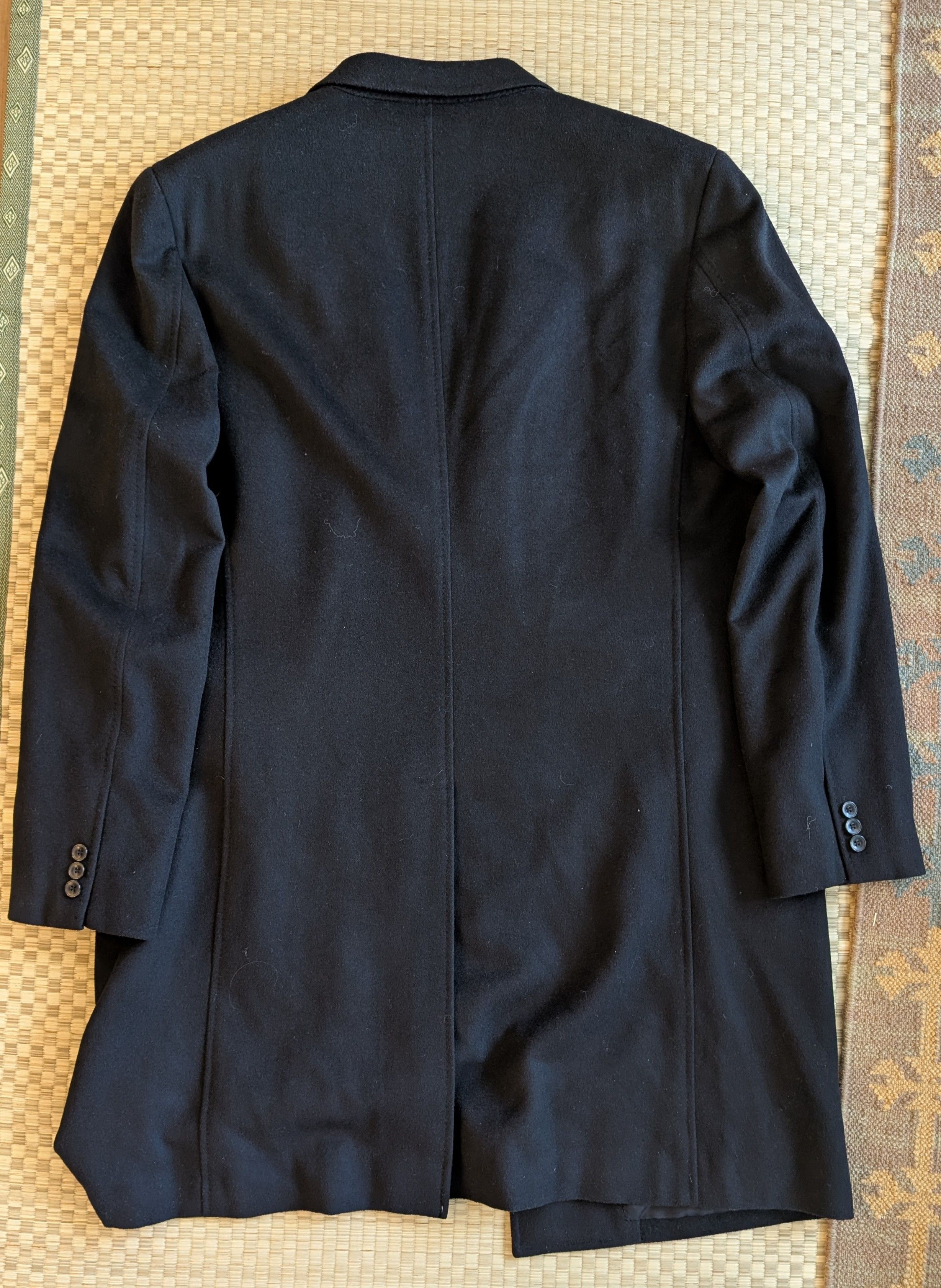 Neiman Marcus Neiman Marcus 100% Pure Cashmere Overcoat Men's Size 44R Size US XL / EU 56 / 4 - 2 Thumbnail