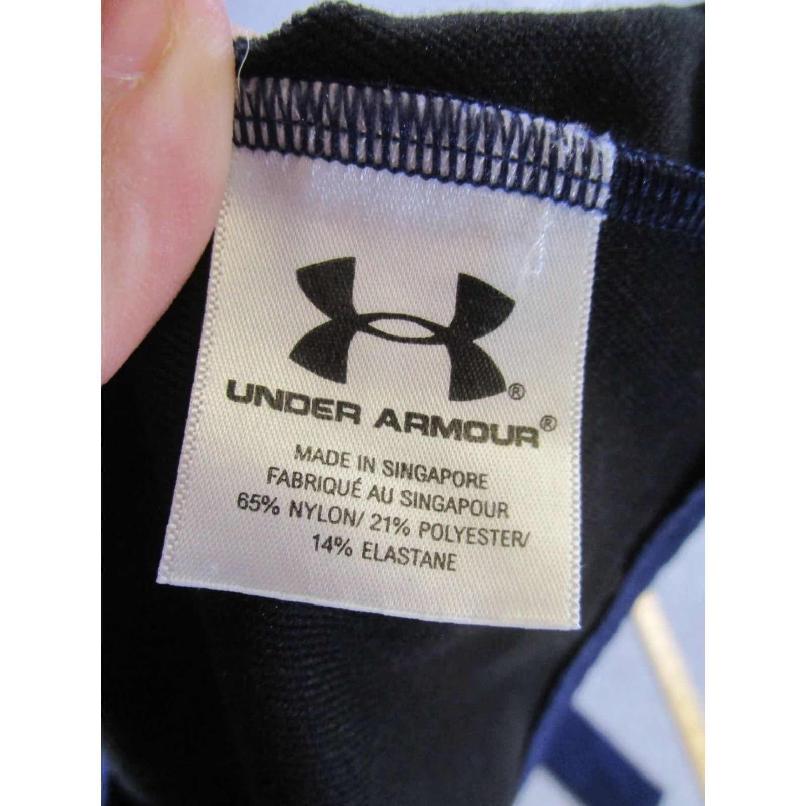 Under Armour Under Armour Sweatshirt Mens Large Navy Blue Stretch Pullover Regular Activewear Sweatshirt Mens L Blue Stretch Under Armour Size US L / EU 52-54 / 3 - 7 Thumbnail