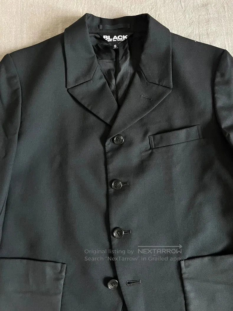 Comme des Garcons Comme des Garcons Black Wool Blazer. Size US S / EU 44-46 / 1 - 3 Thumbnail