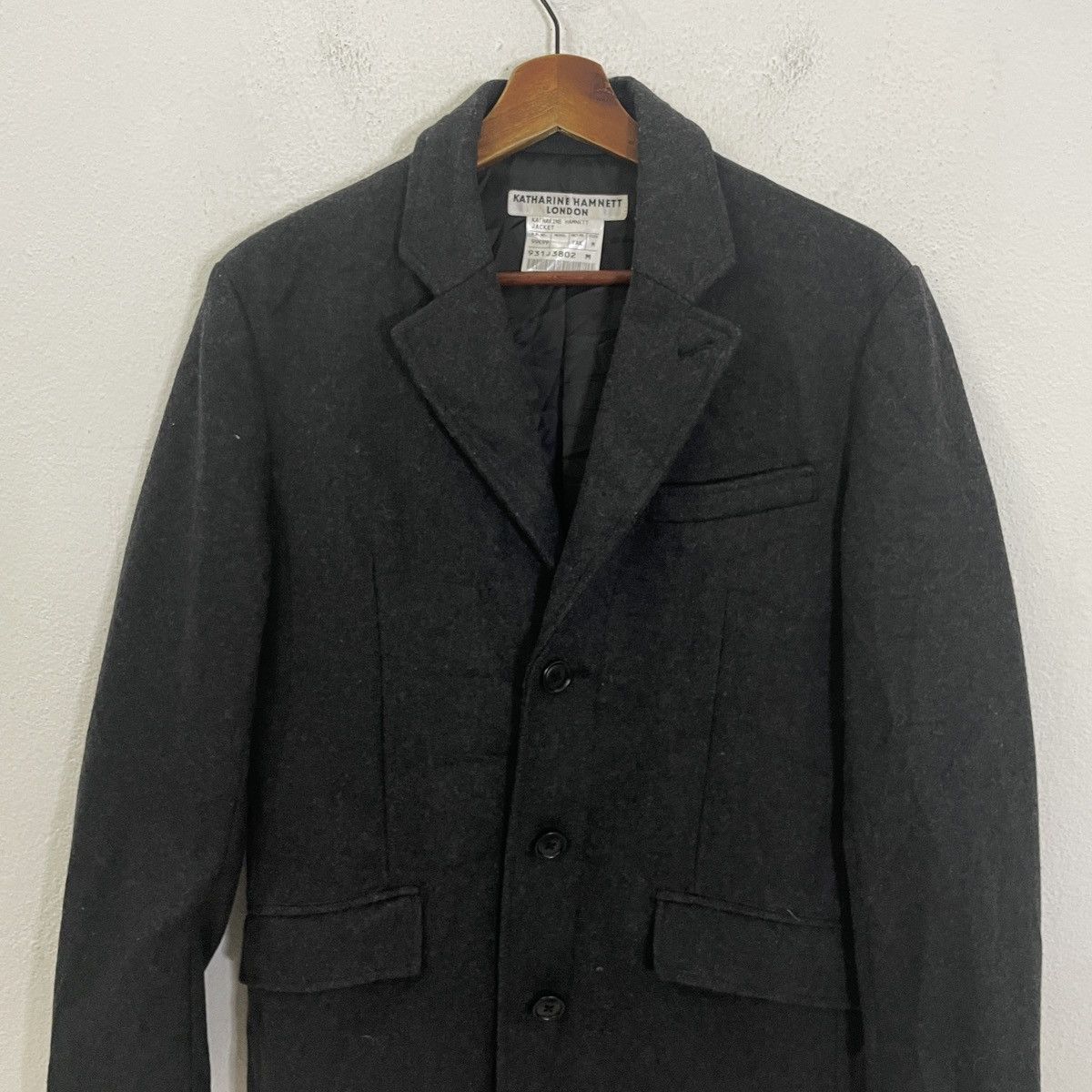 Katharine Hamnett London Vintage Katharine Hamnet London Trench Coag Jacket Size US S / EU 44-46 / 1 - 4 Thumbnail