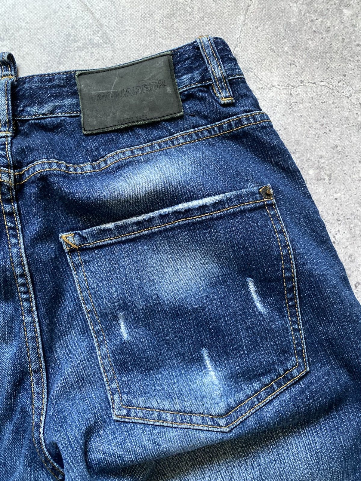 Dsquared2 Dsquared2 Denim Skater Blue Distressed Jeans IT 46 Size US 30 / EU 46 - 19 Thumbnail