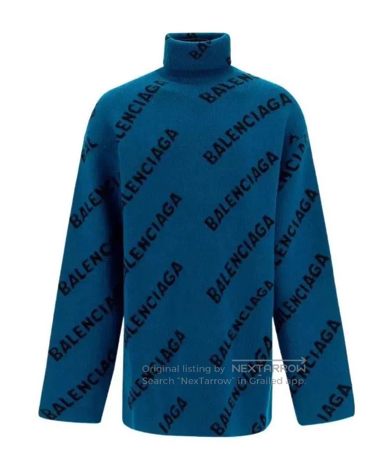Balenciaga Balenciaga High-neck sweater Size US S / EU 44-46 / 1 - 1 Thumbnail