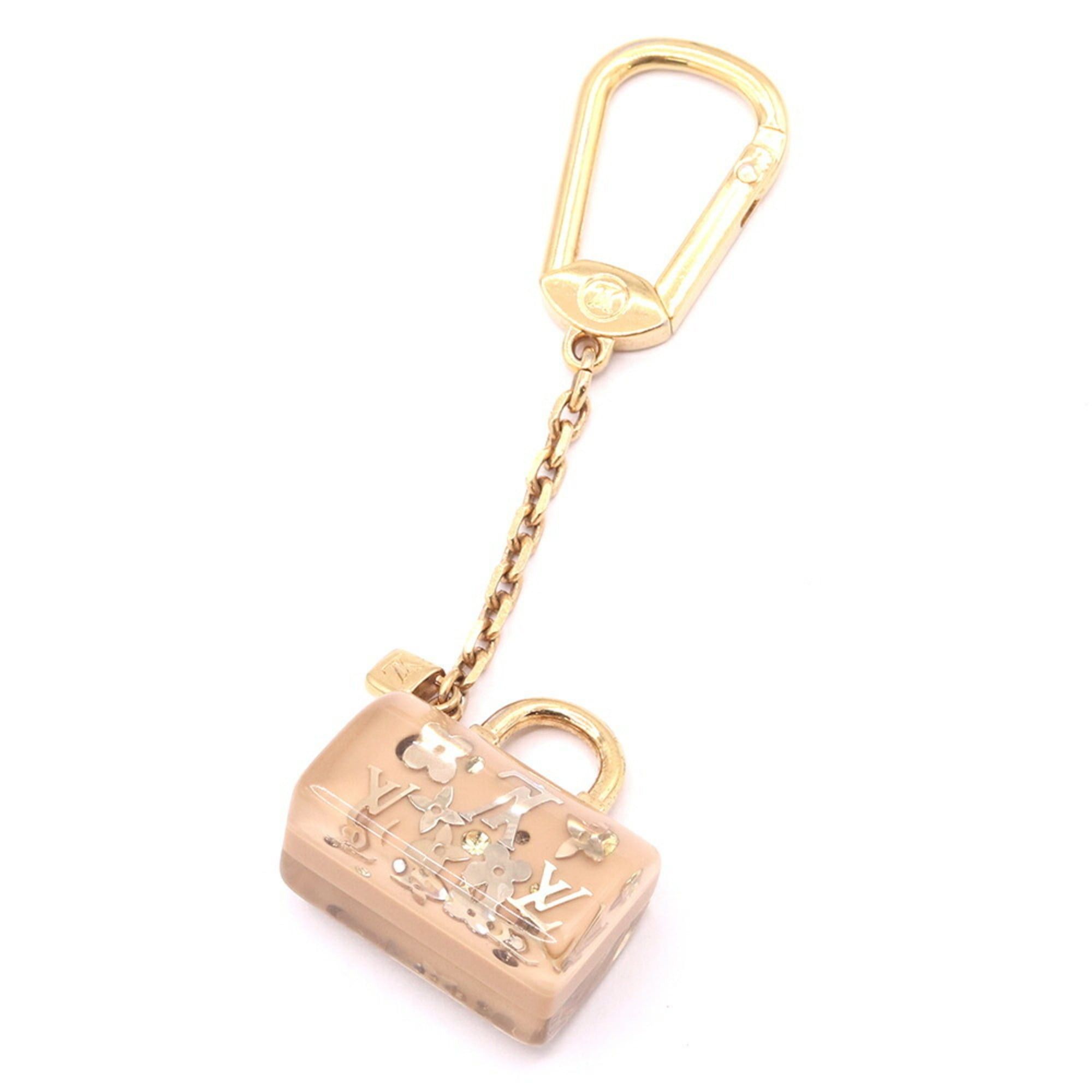 Louis Vuitton Louis Vuitton Keyring Portefeuille Speedy Inclusion M65230 Beige Resin Keychain Accessory Bag Charm Women's LOUIS VUITTON Size ONE SIZE - 1 Thumbnail