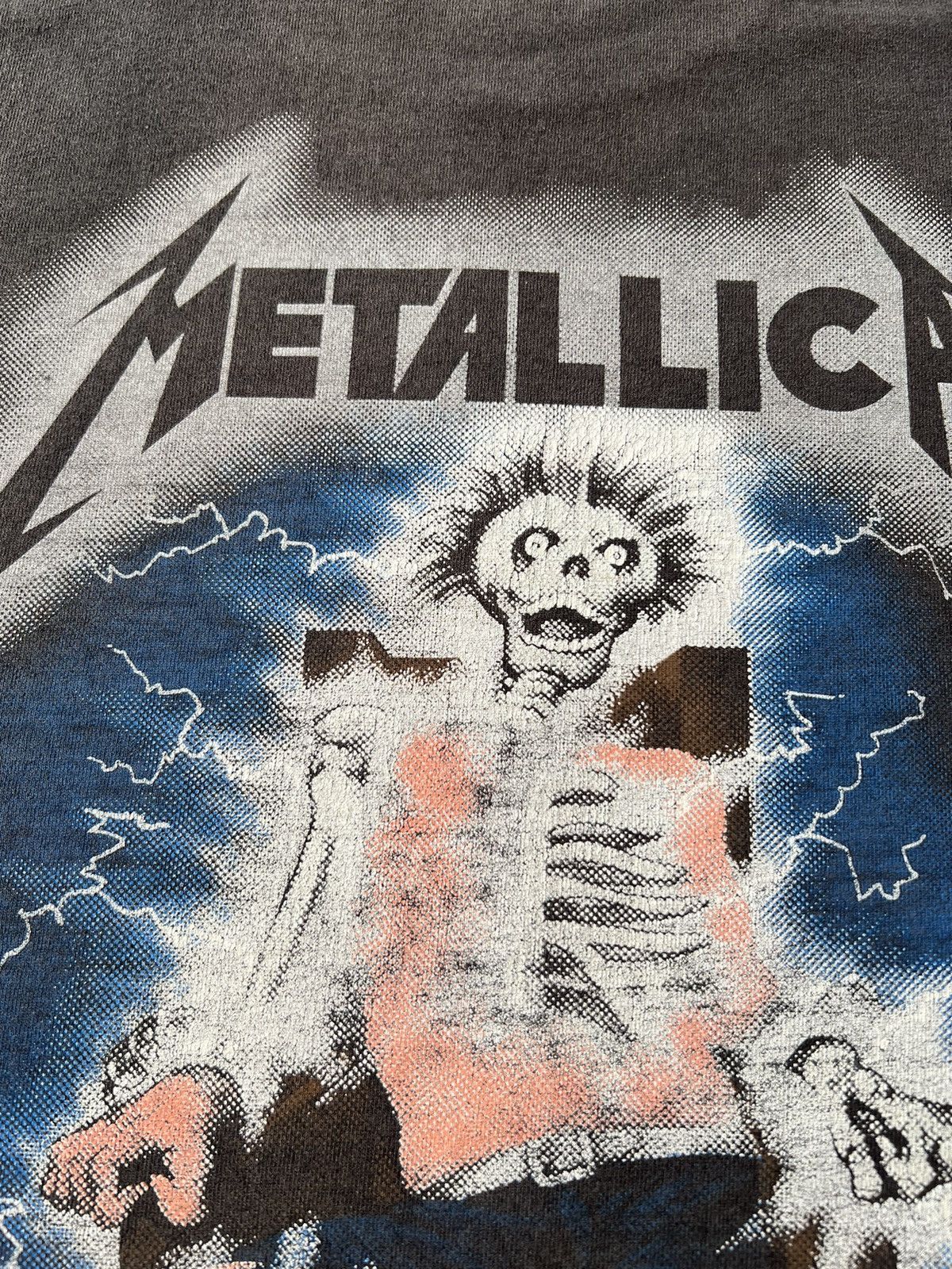 Band Tees Vintage 2000s Metallica Kill 'Em All Lightning 1994 Reprint Size US M / EU 48-50 / 2 - 15 Thumbnail