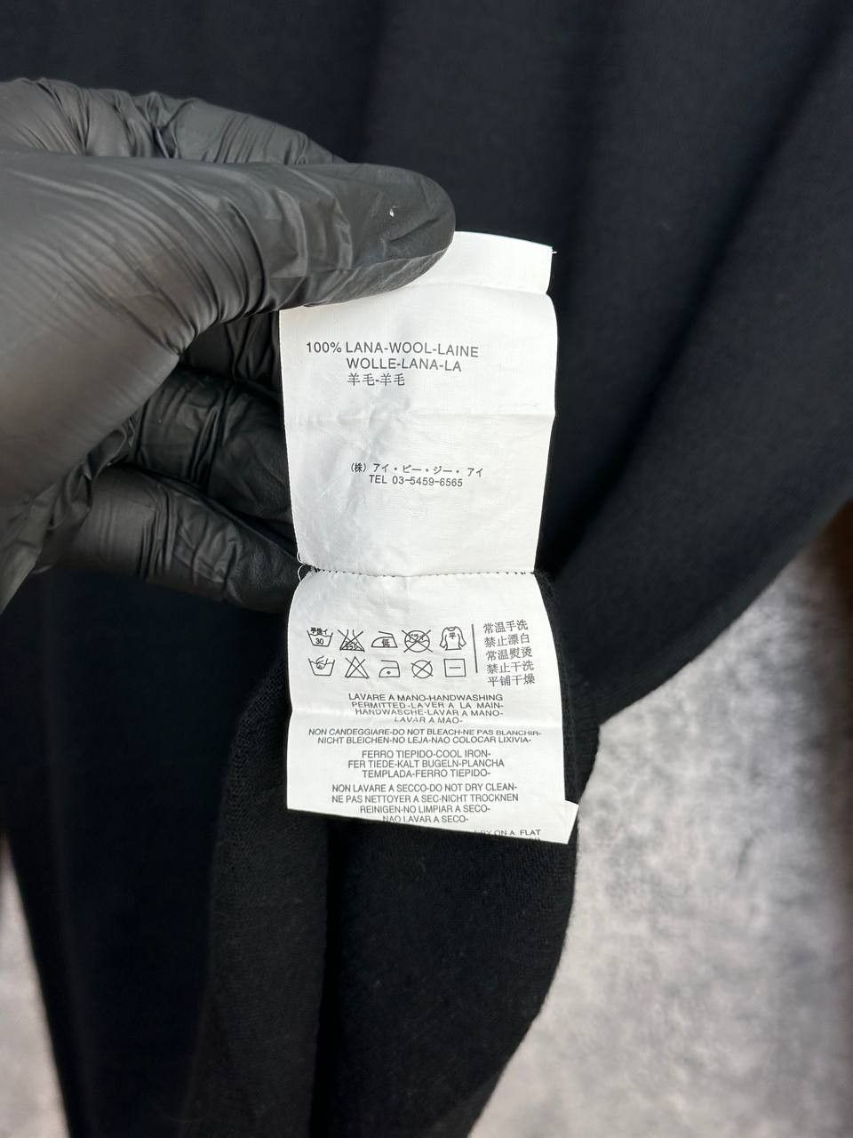Replay Replay Exclusive Knitwear 100% Lana Wool Sweater Black Crew Size M / US 6-8 / IT 42-44 - 14 Thumbnail