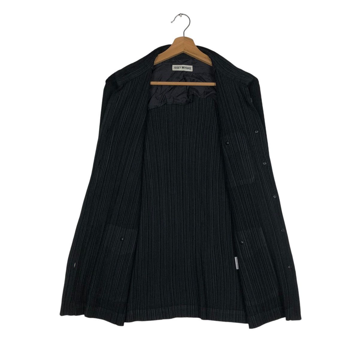 Issey Miyake 🔥VINTAGE BUTTON JACKET ISSEY MIYAKE PLEATED DESIGN Size US M / EU 48-50 / 2 - 15 Thumbnail