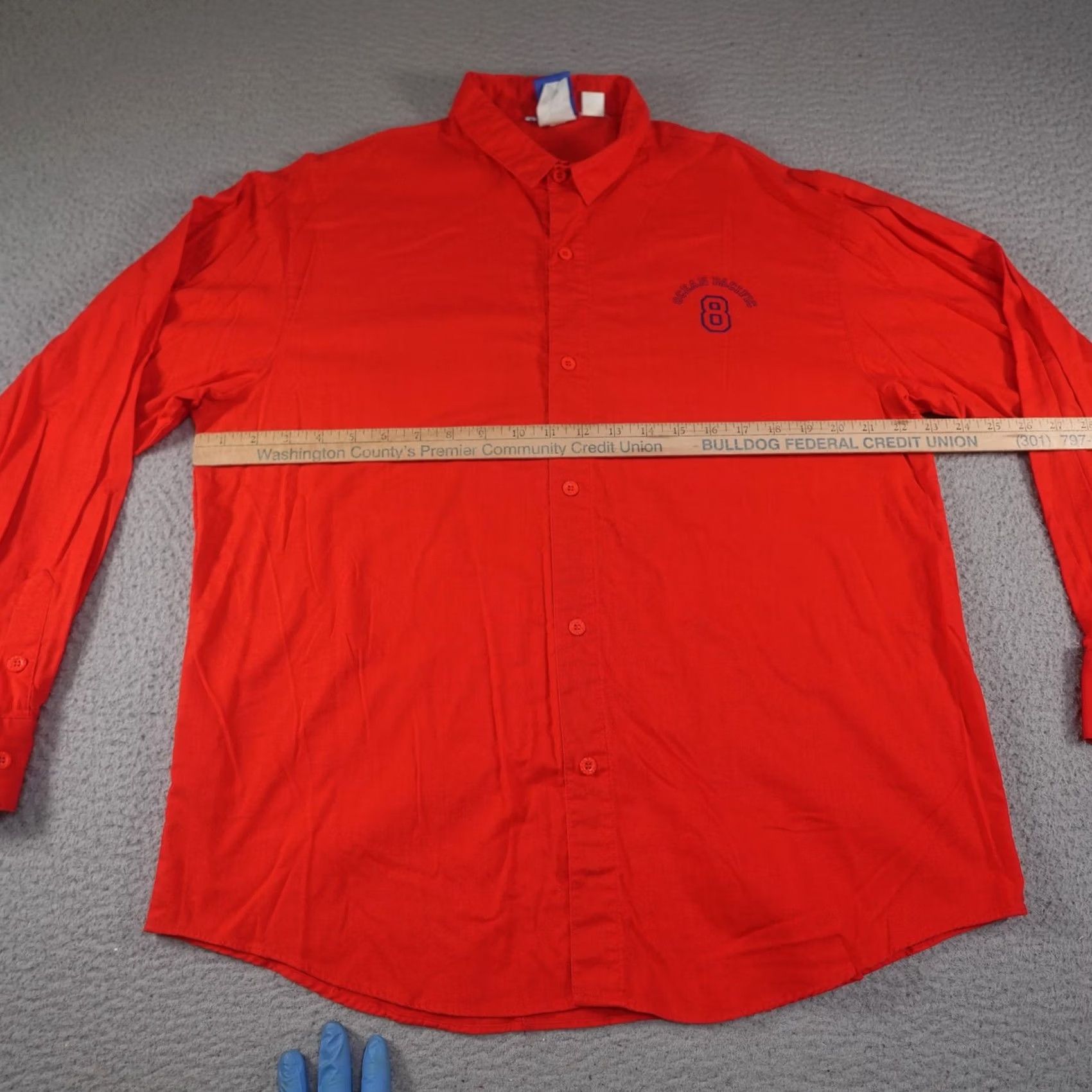 Ocean Pacific VINTAGE Ocean Pacific Shirt Mens L Red Graphic Print Surfing Alumni 90s Surf Beach Casual Button-Up Size US L / EU 52-54 / 3 - 5 Thumbnail