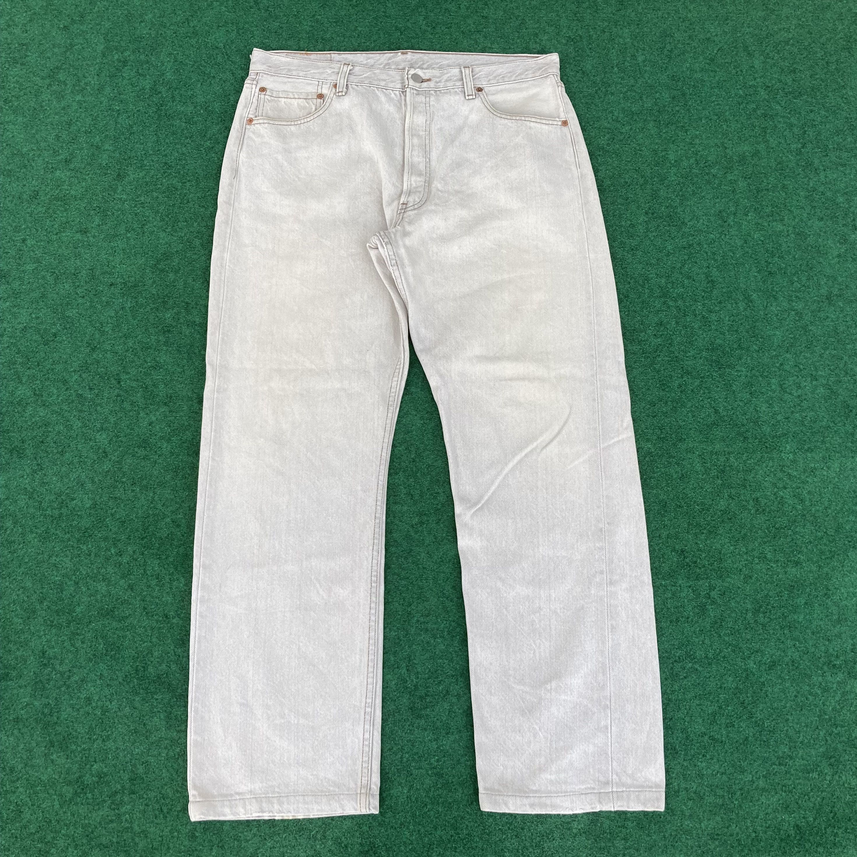 Levi's × Vintage Vtg Levis 501 Faded Sz 34 Punk Grunge Jeans Size US 34 / EU 50 - 1 Thumbnail