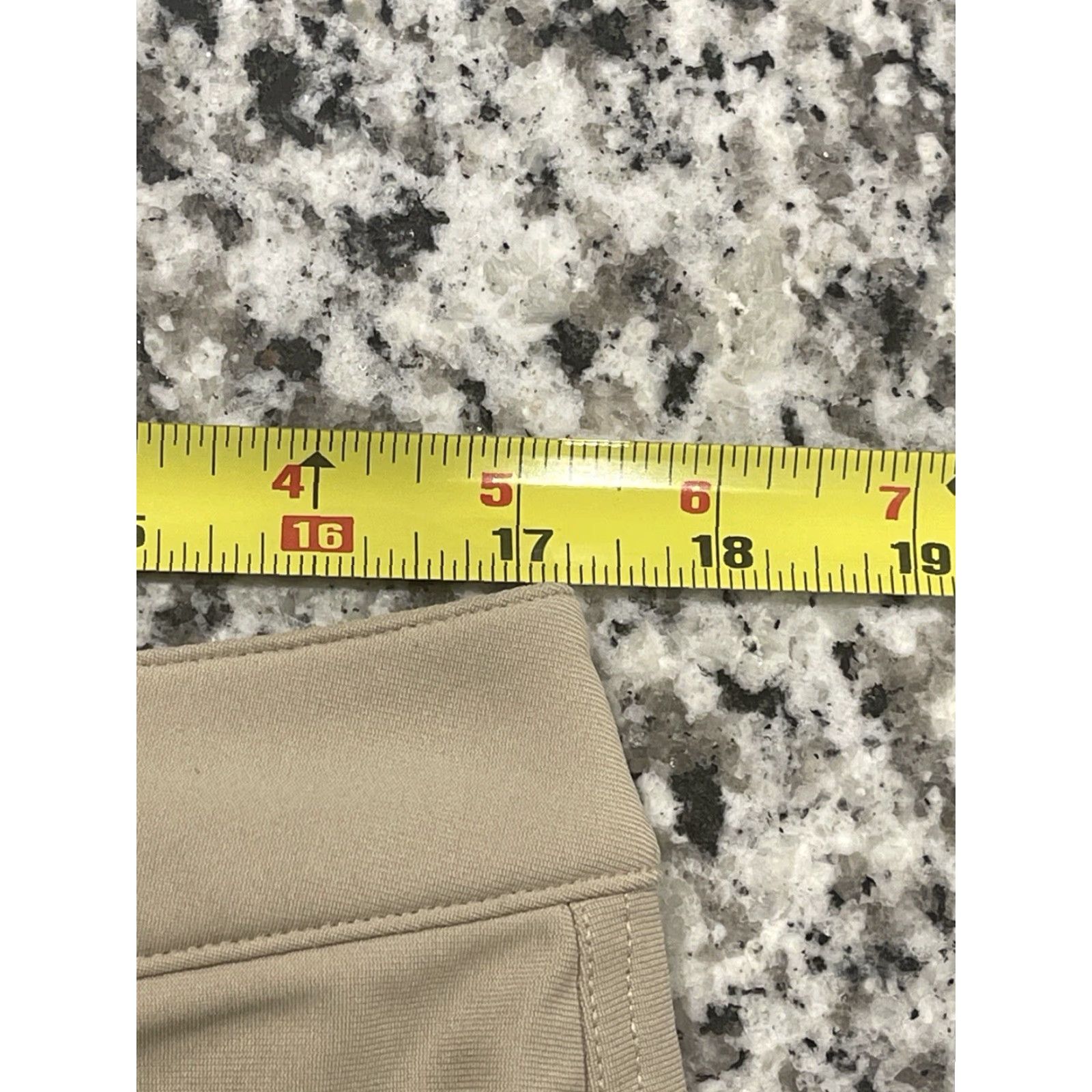 Lululemon Lululemon ABC Pants Classic Mens Size 34 Beige Khaki Warpstreme Stretch Pants Straight Front 31 Inseam Size US 34 / EU 50 - 7 Thumbnail