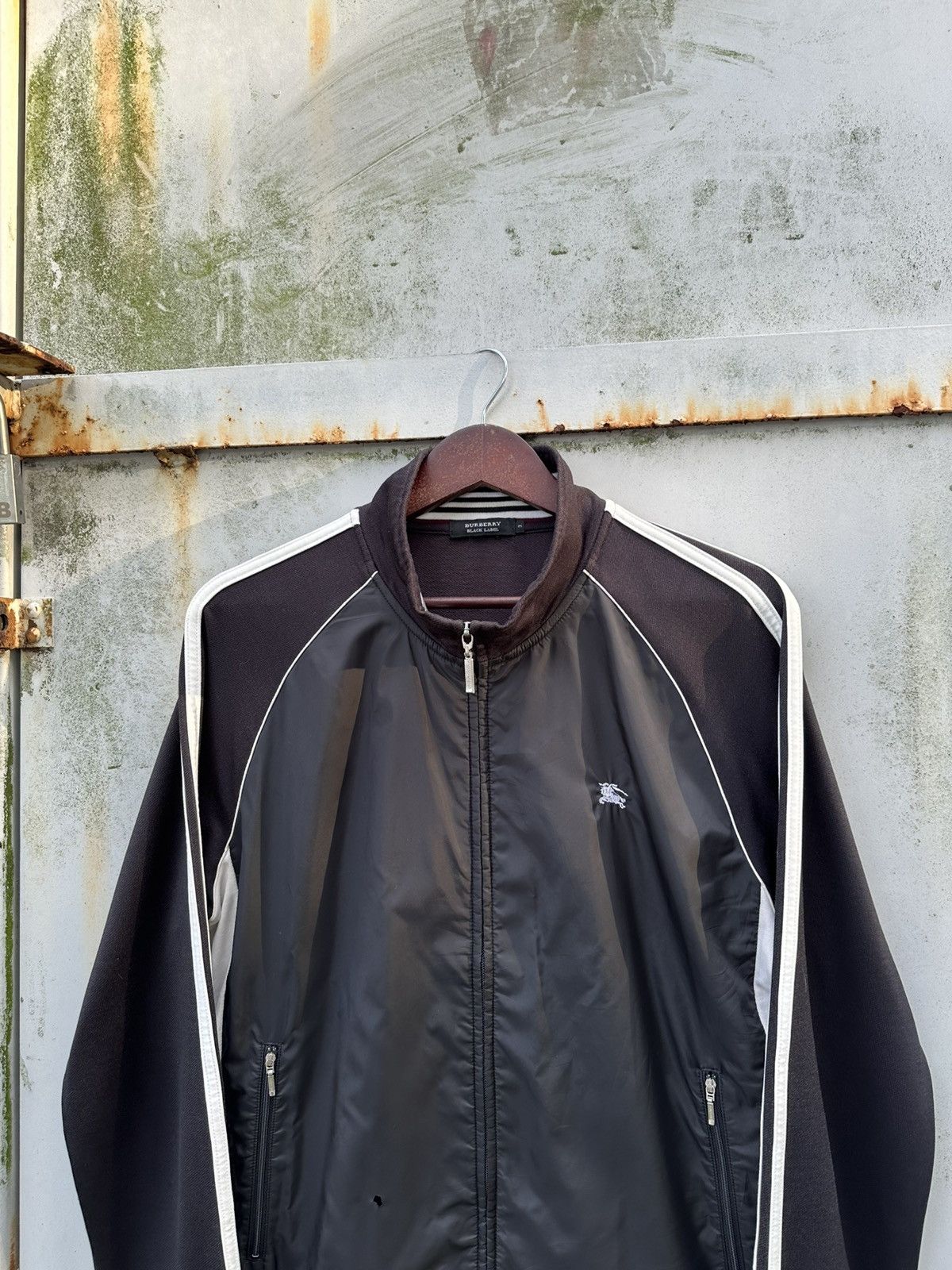 Burberry 👹Burberry Black Label Track Jacket Size US L / EU 52-54 / 3 - 4 Thumbnail