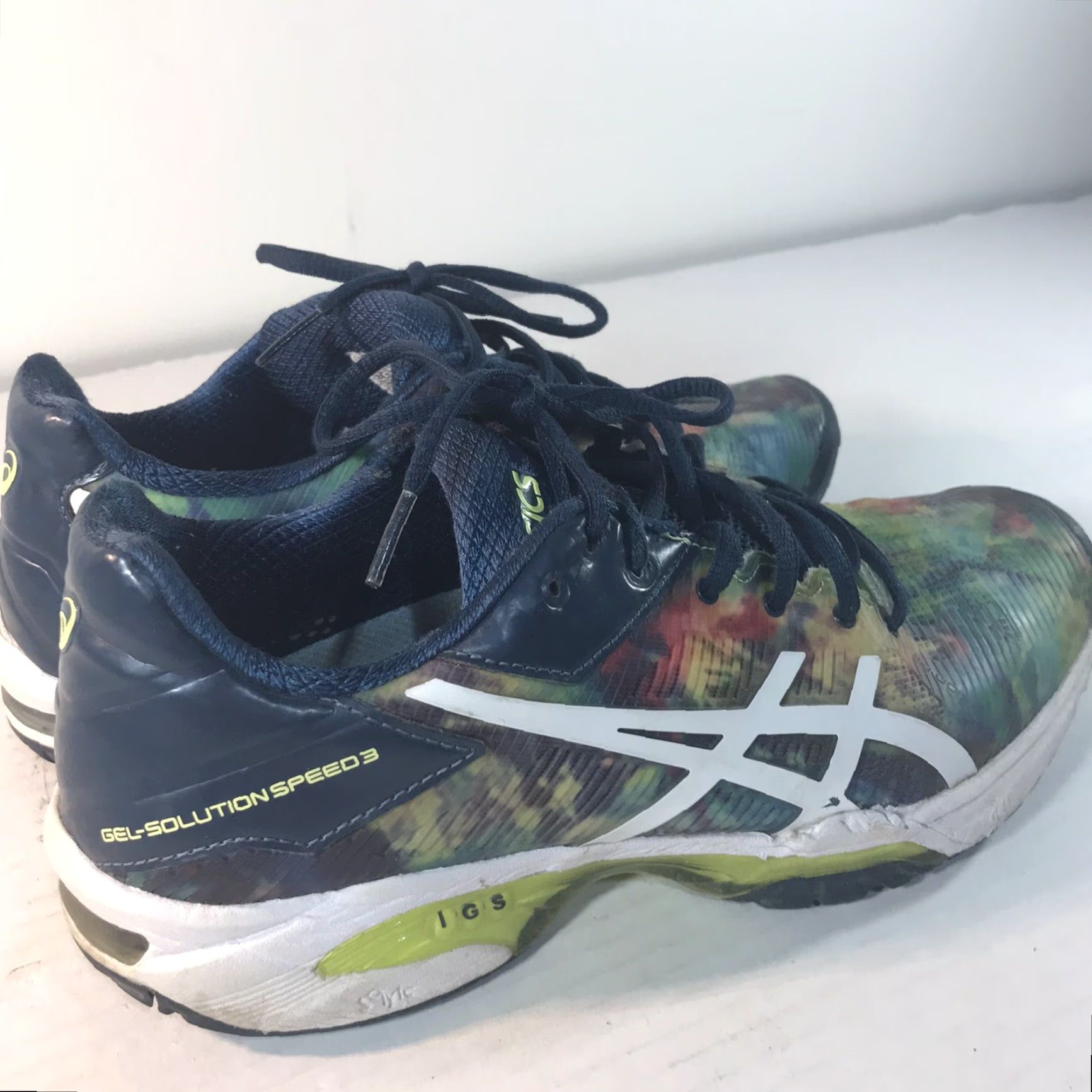 Asics ASHICS GEL-SOLUTION Speed 3 Women's Tie-Dye Sneakers Casual Athletic Running Shoes Size 7.5 Size US 7.5 / IT 37.5 - 3 Thumbnail