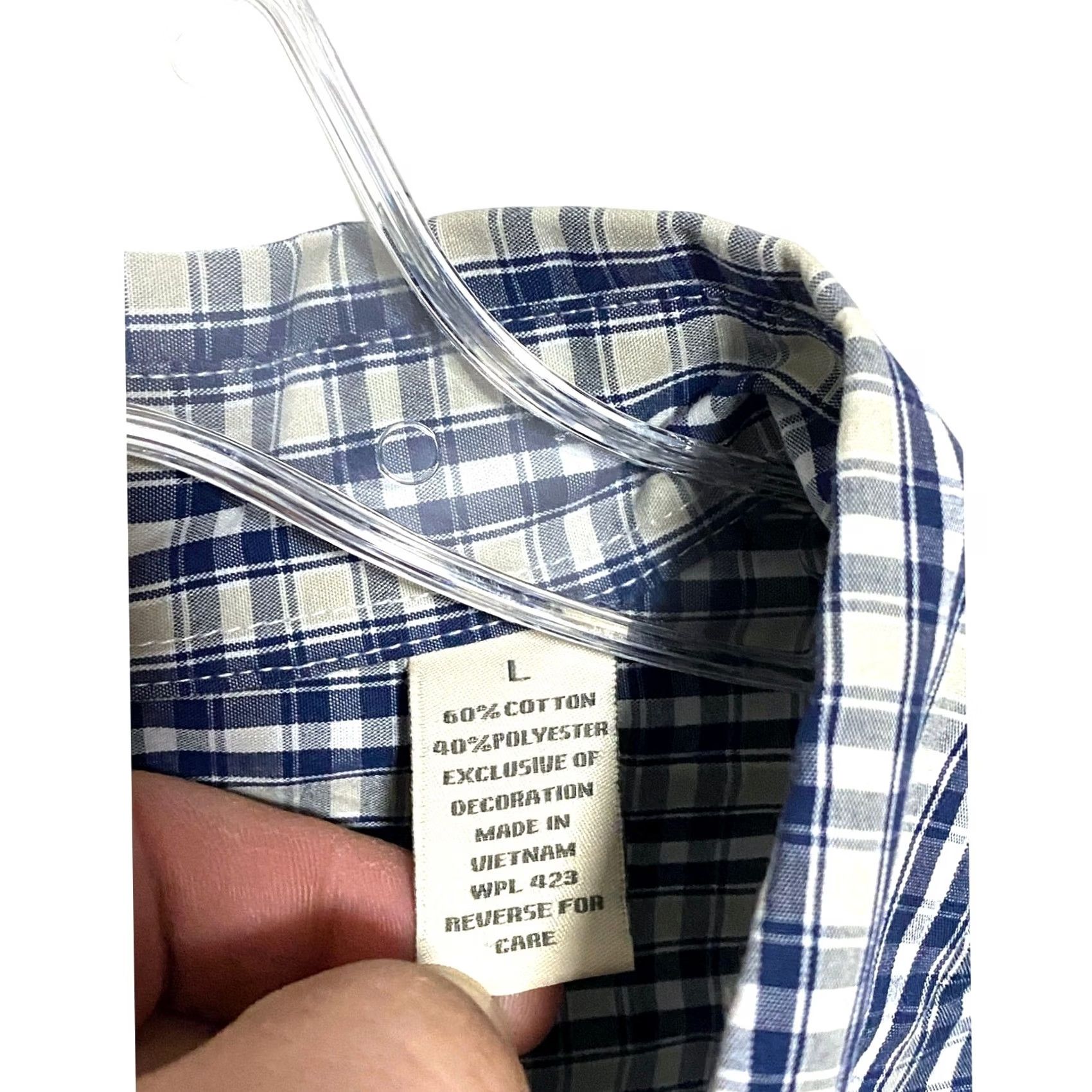 Dockers VINTAGE Dockers Plaid Button Shirt Men L Pocket Preppy Office Career Stretch Casual Size US L / EU 52-54 / 3 - 7 Thumbnail