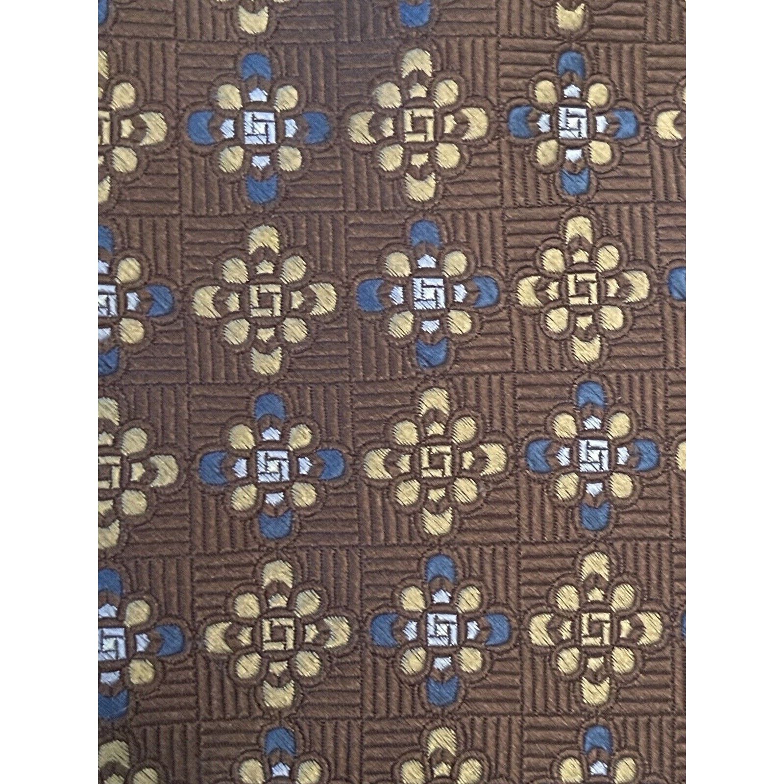 Other Forsyth Of Canada Brown Blue Hand Made Silk Made In China Size ONE SIZE - 9 Thumbnail