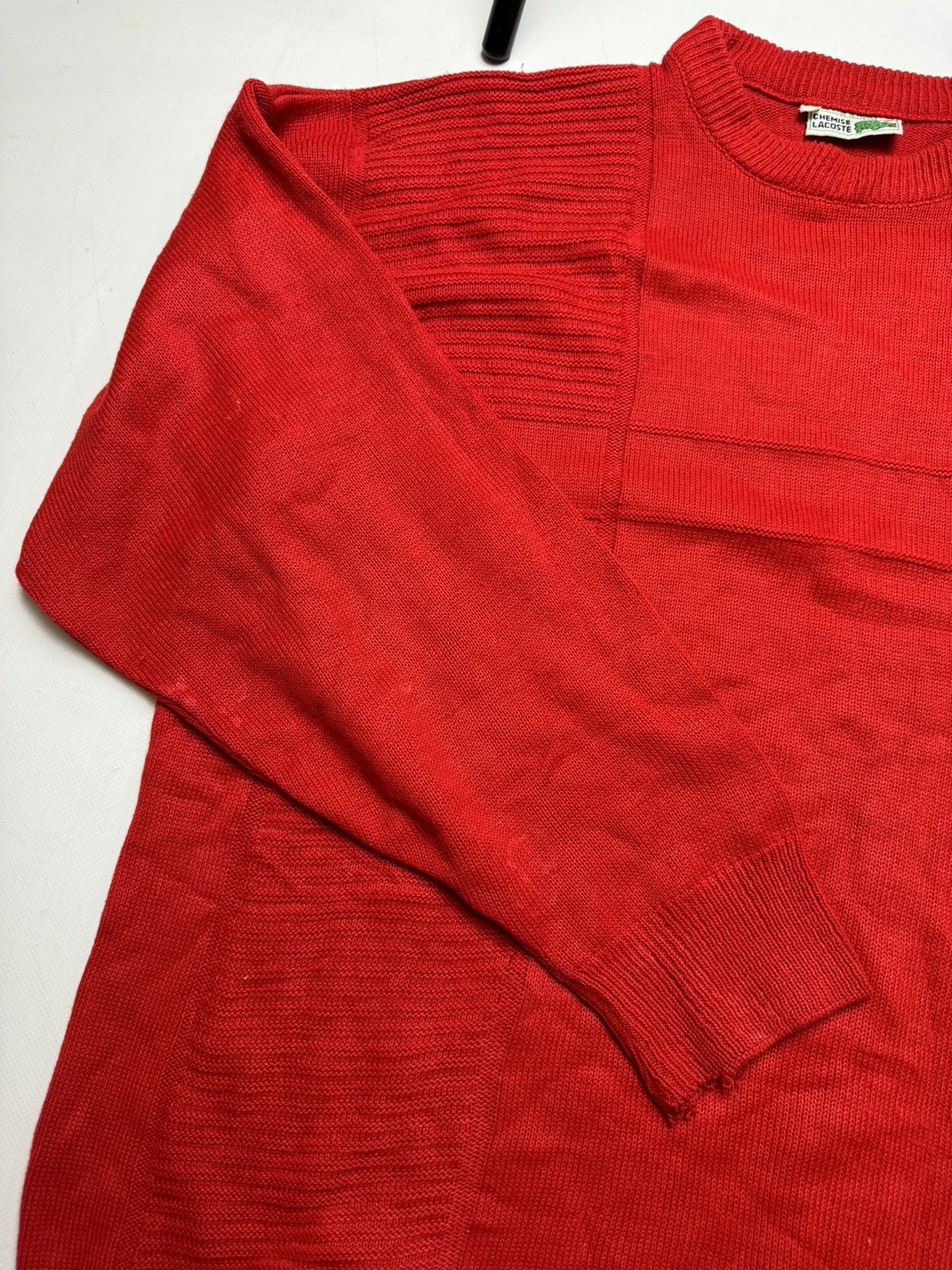 Lacoste × Vintage Rare Vintage sweater Lacoste y2k Size US L / EU 52-54 / 3 - 5 Thumbnail