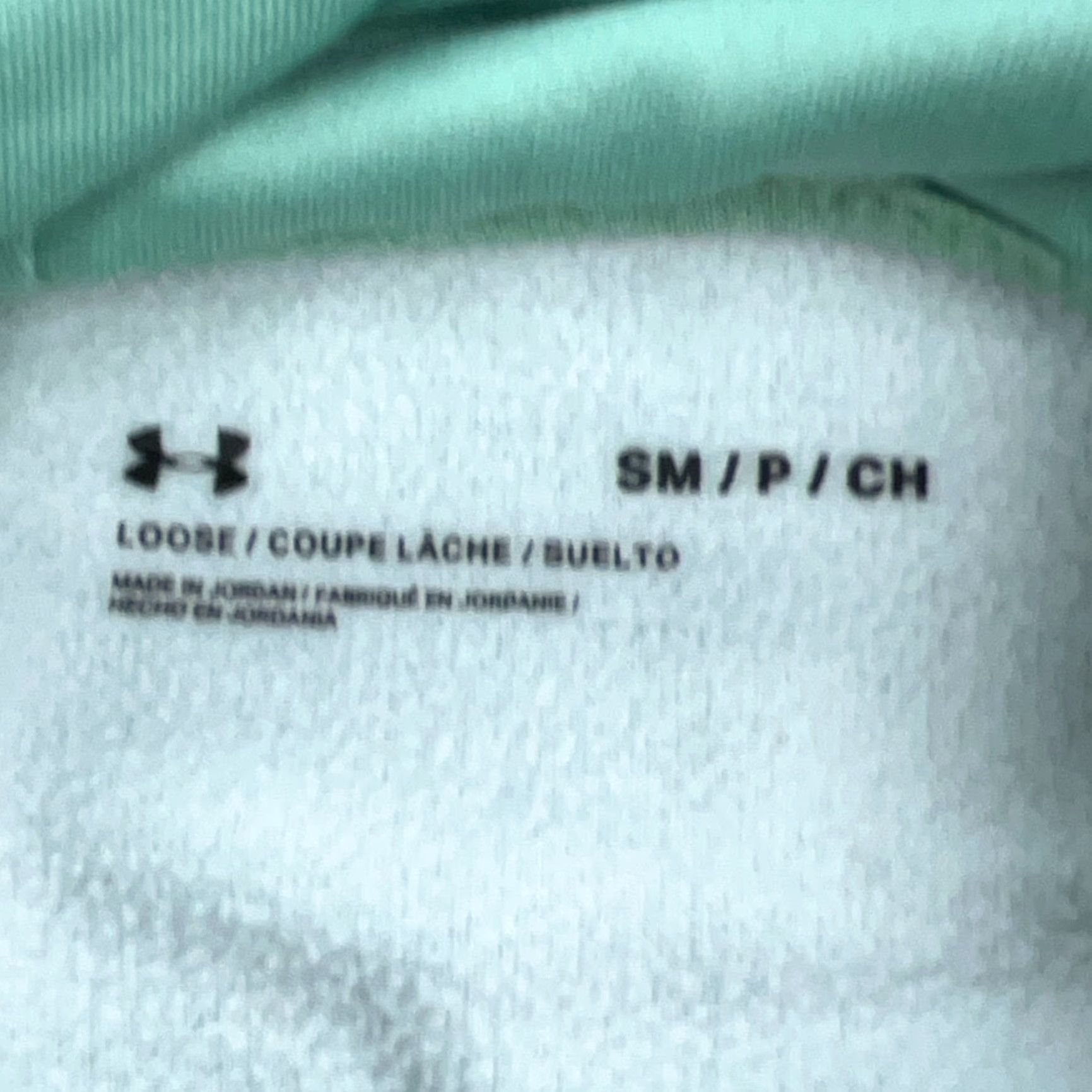 Under Armour Under Armour Hoodie Women Small Green White Sweatshirt Loose Fit Mint Ladies Size S / US 4 / IT 40 - 4 Thumbnail