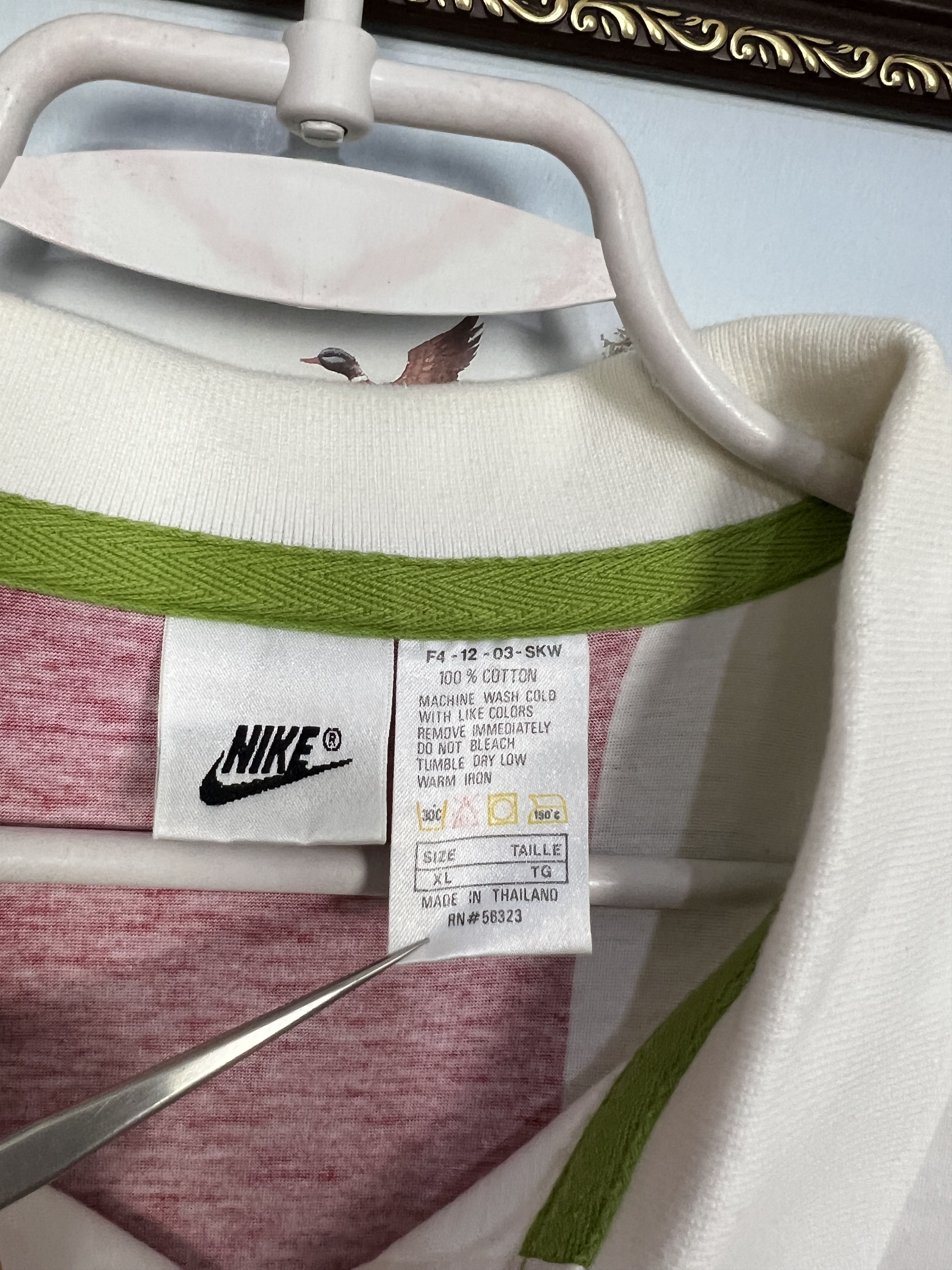 Nike Vintage Challenge Court Andre Agassi Tennis Shirt Jersey Tee Size US XL / EU 56 / 4 - 7 Thumbnail